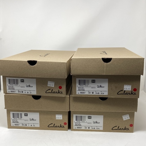 CLARKS Appley Zip Loafer in Sand Nubuck - Picture 8 of 8